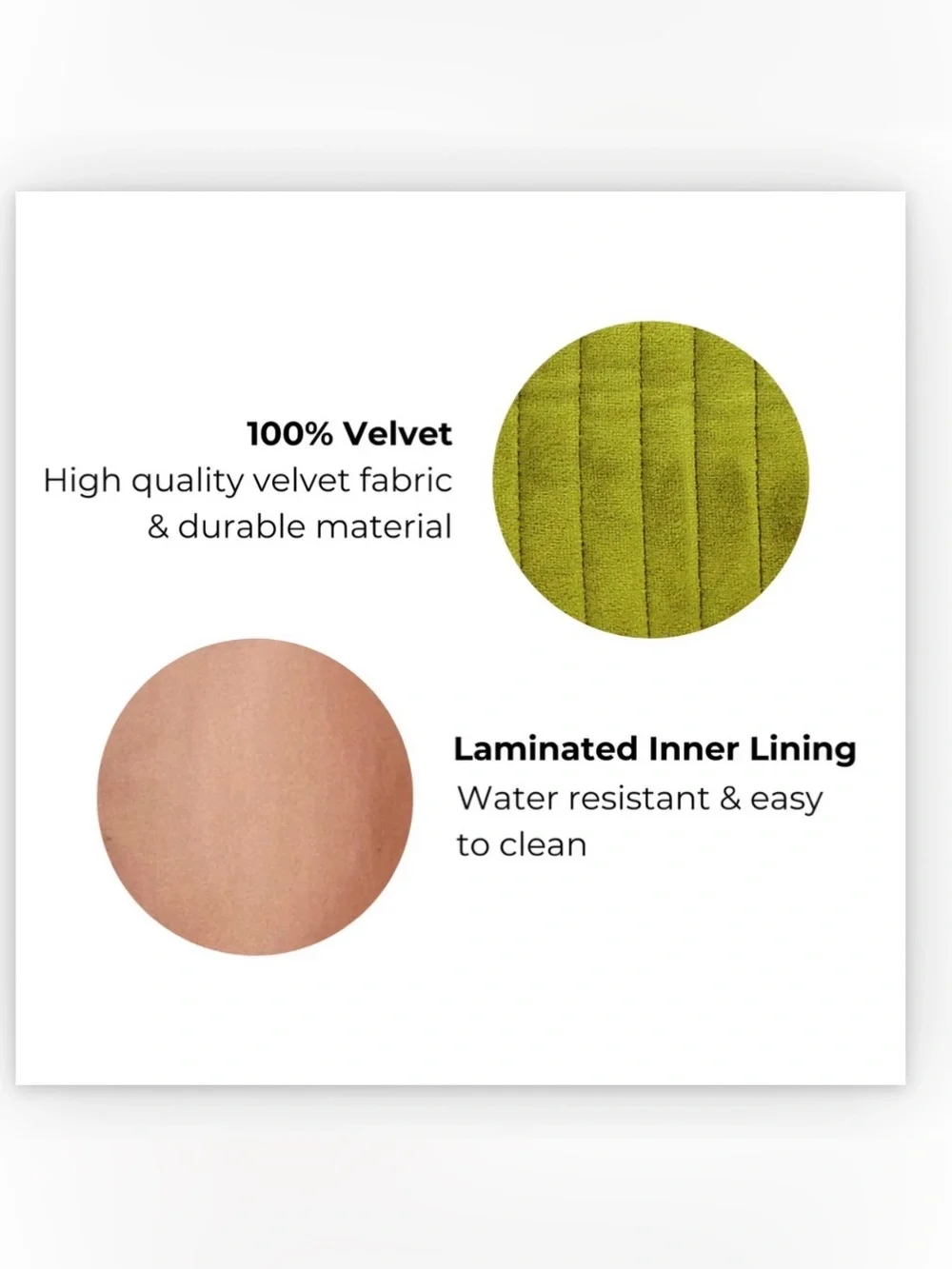 NIB : My Make Up Bag - Green Velvet | Bag All
